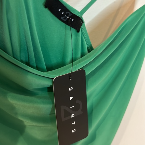 L NWT 21 SAINTS one shoulder bodysuit - Picture 2 of 5